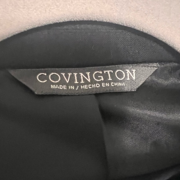 Covington Suit Separates (Jacket and Vest) — Black, BNWT, Size 50R - Picture 4 of 10